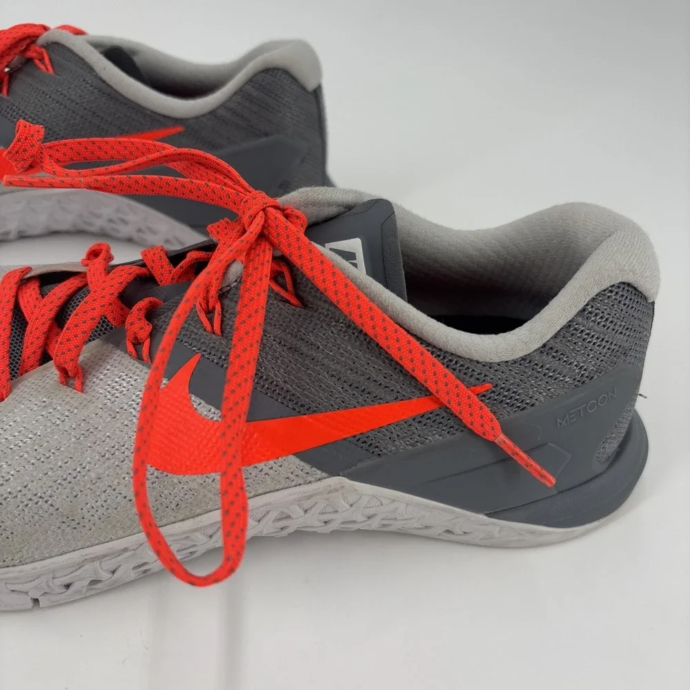 Nike Metcon 3 Women's Shoes Sneakers Orange/Gray 849807-006 Size 9‎
